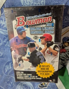 2003 Bowman Baseball Jumbo Box 3 Relics/Autographs Home Team Adv. for Shops Only - Picture 1 of 2