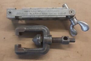 Vintage Imperial Brass Chicago Hi-Duty Flaring Tool 300-F Mechanics 