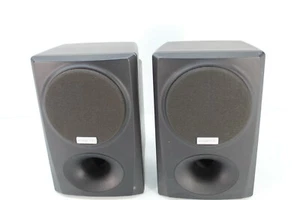 KENWOOD SPEAKERS Surround Bookshelf Speaker System KS-205HT front speakers 100w - Picture 1 of 5