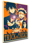 Poster Propaganda Halloween - Trick or Treat - Black Clover - Asta & Yuno SA0566