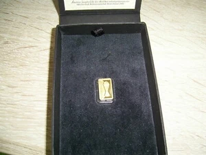 Goldbarren 1 Gramm 999.9 Gold FIFA Fußball WM Deutschland 2006 - Bild 1 von 6