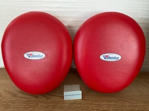 Winning Boxing Punch mitts CM-50 Strike Pads RED Soft type In STOCK NEW with BOX - Picture 1 of 11