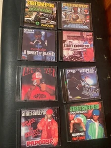 Street sweepers Papoose Lot of 8 Promo CDs- brand new - Picture 1 of 3