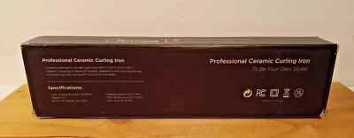 MiroPure Curling Iron 1 1/4-inch Instant Heat w Smooth Tourmaline Ceramic Coat T - Image 1 of 4