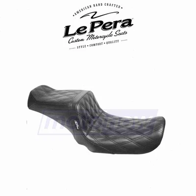 Le Pera Tailwhip Seat for 2007-2017 Harley Davidson FXDB Street Bob - Seats xh Foto 1 de 4