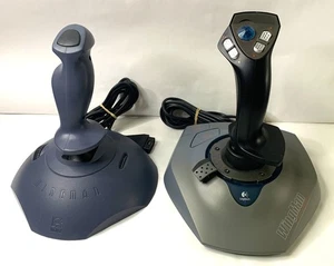 Logitech Wingman PC Joysticks - Extreme Digital 3D & Model 3001 Bundle - Picture 1 of 9