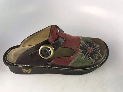 Zuecos Alegria Gamuza Gracie Mules Slides Zapatos ALG-917 Multicolor Talla 40 9.5/10 Foto 1 de 4