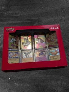 Pokemon 151 4 Pack Mini Tins + 4 Promo Karten Sam's Club Bundle - Pack #1 - Bild 1 von 8