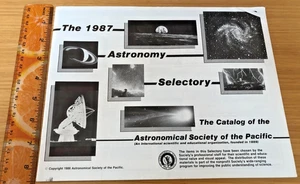 vtg 1987 ASTRONOMICAL SOCIETY OF THE PACIFIC Catalog * Astronomy Selectory - Picture 1 of 6