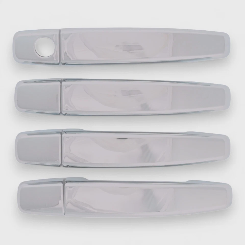 Cubierta patentada de manija de puerta cromada a presión para Buick Encore 13-19 SIN LLAVE INTELIGENTE Foto 1 de 4