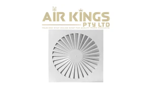 Air Conditioning Swirl Diffuser Face size 595 x 595 mm Neck diameter 500mm - Picture 1 of 1