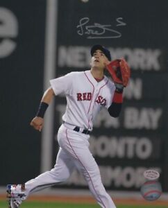 Signed  8x10 JOSE IGLESIAS  Boston Red Sox Autographed photo - COA