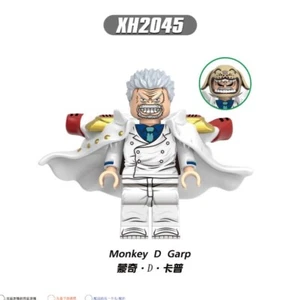 2 inch Custom One Piece Garp Minifigure with Base, New/Mint - Picture 1 of 1