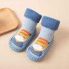 Anti-slip Toddler Floor Socks Boy Kids Fuzzy Shoes Outdoor Slippers Cartoon Baby