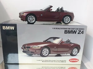 Kyosho BMW Z4 en rojo en 1:18 en caja - Imagen 1 de 12