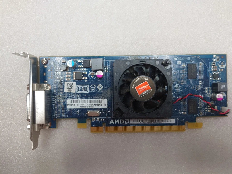 Lot of 2 AMD Radeon 6350 512MB ATI-102-C09003 (B) 637182-001 Low Profile - Image 1 of 4