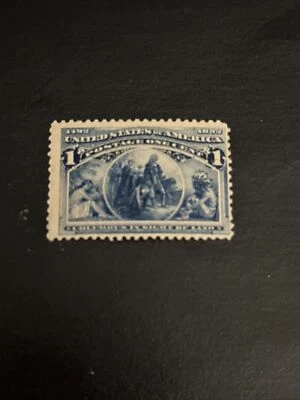 US Stamp Scott #230 COLUMBIAN COMMEMORATIVES  Mint Not Hinged - Image 1 of 2