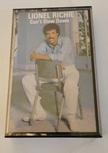 LIONEL RICHIE - CAN'T SLOW DOWN CASSETTE TAPE LIKE NEW OOP - Picture 1 of 4