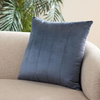 SAFAVIEH Gressa Pillow | Grey | - Image 1 of 4