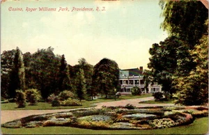 Postal de casino Roger Williams Park Providence Rhode Island - Imagen 1 de 2