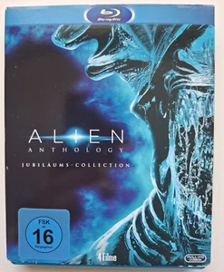 BLU-RAY - ALIEN ANTHOLOGY - 4 DISC JUBILÄUMS COLLECTION - WIE NEU - Picture 1 of 2