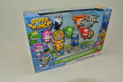 Super Wings Transform-A-Bots World Airport Crew Collector Pack [whse_25023-2.26] - Image 1 of 3