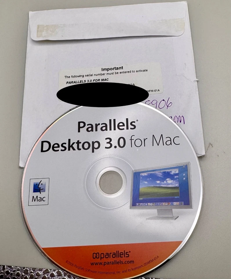 Parallels Desktop 3.0 для Mac запуск Windows на вашем Mac запечатанный - Изображение 1 из 1