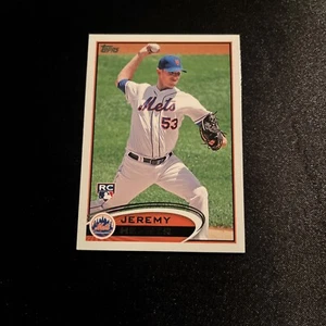 2012 Topps Update Series - #US14 Jeremy Hefner (RC) - Picture 1 of 2