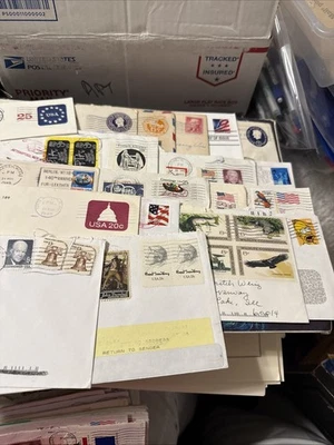 20 Assorted Postal Envelopes And 1st Day Cvrs. Mostly Old! Photos E2 - Image 1 of 4