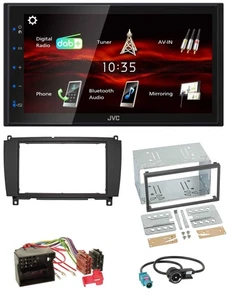 JVC USB Bluetooth MP3 DAB 2DIN Autoradio für Mercedes CLK C209 A209 04-10 - Bild 1 von 10