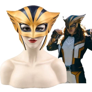 Cosplay Superman Hawkgirl Helmet Shiera Sanders Superhero Halloween Helmet Props - Picture 1 of 12