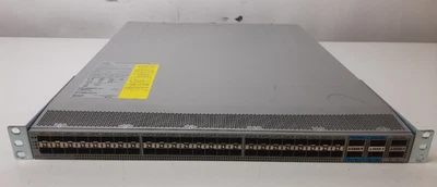 Cisco Nexus 92160YC 54 Port 25 Gigabit SFP28 Switch 4x 100Gig N9K-C92160YC-X - Image 1 of 4