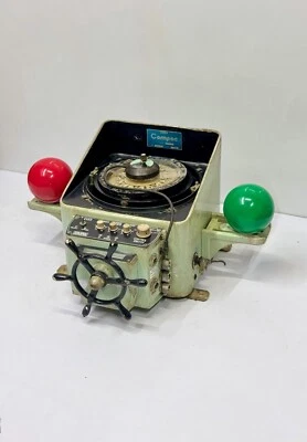 Barco de navegación vintage aluminio Saura Keiki Seisakusho Binnacle - Hecho en Japón Foto 1 de 4