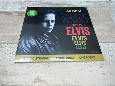 Danzig Sings Elvis Limited Edition Green Gatefold Vinyl Record LP Sealed Misfits - Image 1 of 4