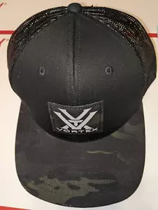 NEW VORTEX Optics Guns Firearms Logo Baseball Cap Black/ Green Camo Hat Snapback - Picture 1 of 3
