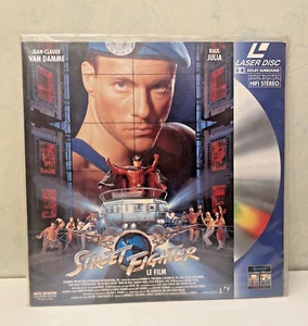 LaserDisc digital sound Movie vintage PAL FR Street Fighter capcom Van Damme - Photo 1/10