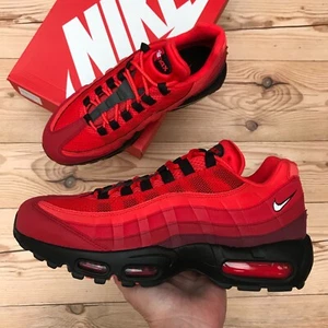 Nike Air Max 95 OG Red & Black Men’s Size 7 / Women’s Size 8.5 - Picture 1 of 36