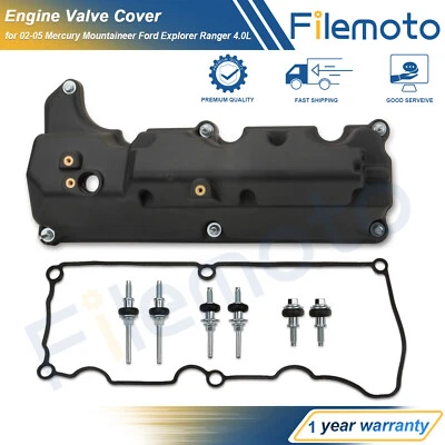 Cubierta de válvula del lado del conductor para 02-05 Mercury Mountaineer Ford Explorer Ranger 4,0 L Foto 1 de 4