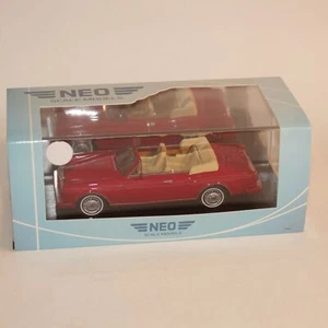 Neo Scale Models 044150 Bentley Continental Convertible Red 1985 - Picture 1 of 5