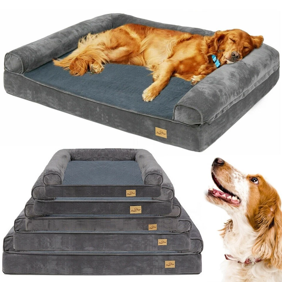 Orthopädisches Hundebett Ergonomisches Hundesofa Hundekissen Hundematratze XXL - Bild 1 von 4