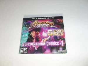 Amazing Hidden Object Games : Supernatural Stories, (5 pièces de jeu) PC DVD-ROM - Neuf - Photo 1/5