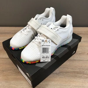 Adidas Adipower III Weightlifting Shoes White - IF0521 Men's 4.5 Women's 5.5 NEW - Picture 1 of 20