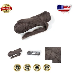 Luxurious 2 lb Natural Corriedale Wool Roving - Perfect for Chunky Knitting - Picture 1 of 10