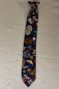 Tiger Brand Boys Clip On Sports Themed Tie - Picture 1 of 5