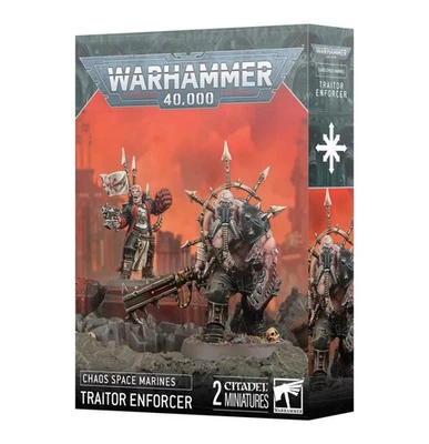 GAMES WORKSHOP Warhammer 40.000 - Chaos Space Marines - Traitor Enforcer (43-106)