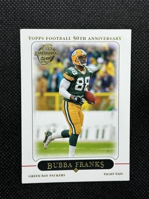 2005 Topps Bubba Franks Green Bay Packers #96 - Image 1 of 2