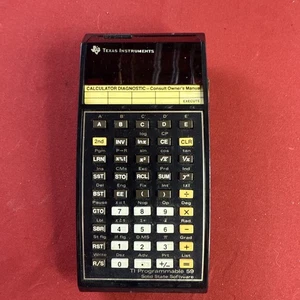 Texas Instruments TI-59 Programmable Scientific Calculator For Parts or Repair - Bild 1 von 4