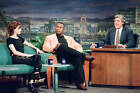 Musical guest Sandra Bernhard and athlete Bo Jackson during an in- Old TV Photo