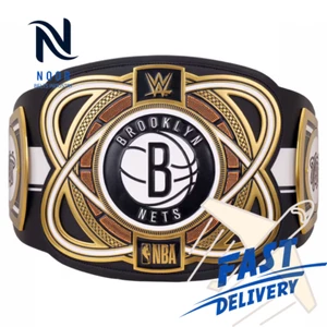 Brooklyn nets Legacy Wrestling Championship Replica Title Belt Brass 4mm Adults - Picture 1 of 8