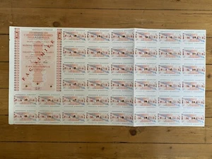 100 x ISTITUTO DI CREDITO FONDARIO DELLA  LIGURIA (GENOVA ITALIE) 1976 (H4) - Picture 1 of 1